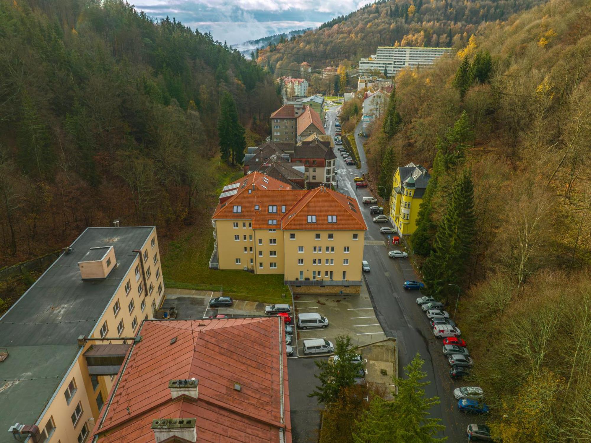 Apartman Claudia - Rezidence K Lanovce Jáchymov Esterno foto